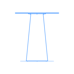 Furniture Outdoor Tables Circula Bar Table Laser Cut Svg File, Free Vectors File